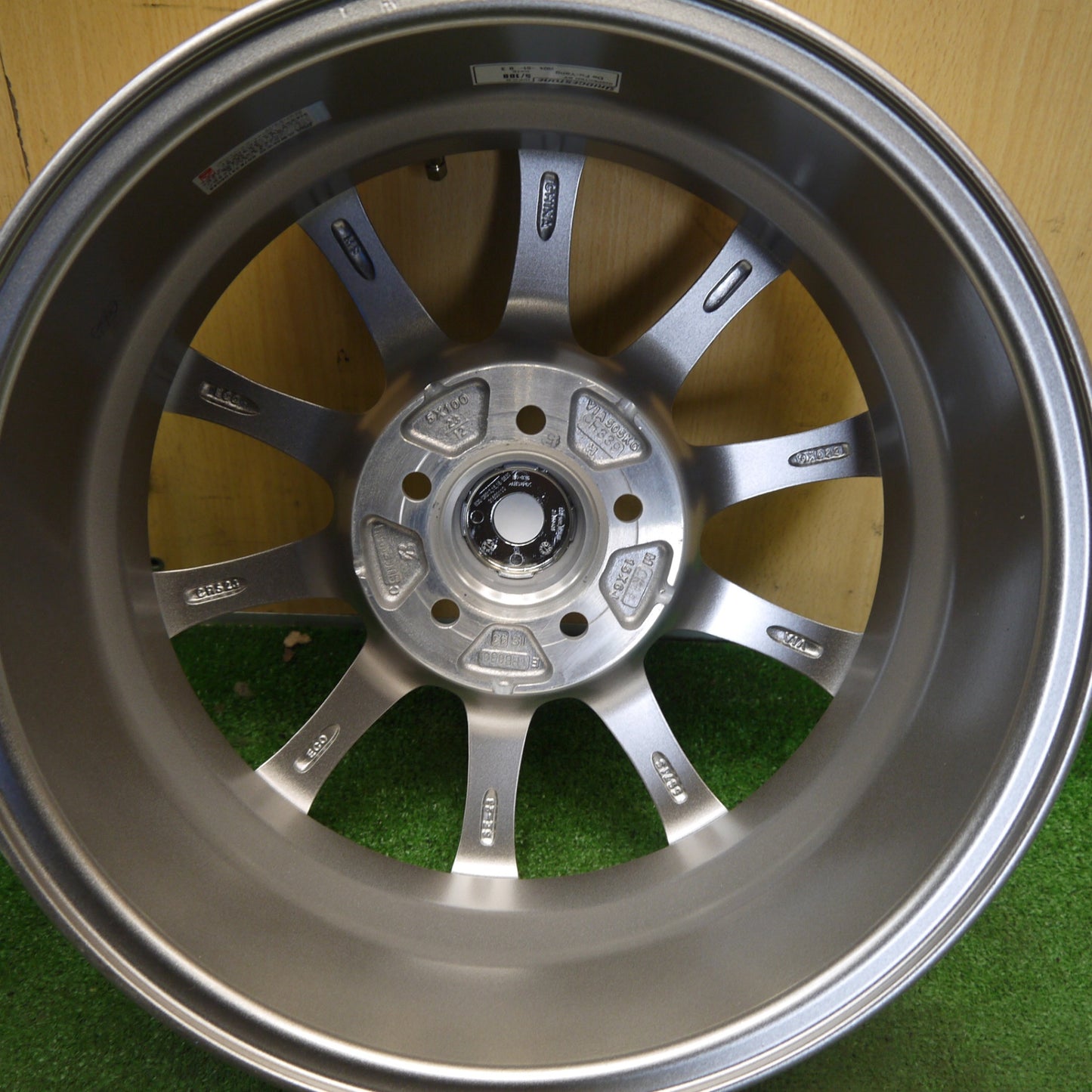 未使用★ECO FORME SE-23 エコフォルム 15インチ ホイール 15×6J PCD100/5H★6042210Hホ