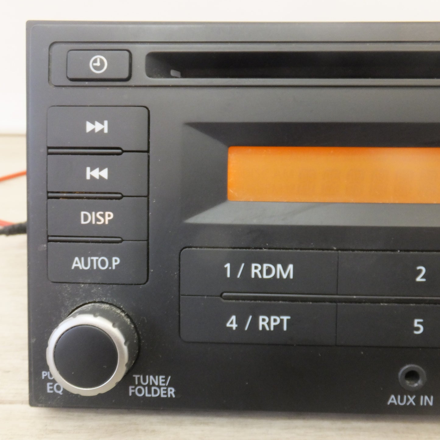 [送料無料] ★HSAE製 日産 純正 カーオーディオ CDプレーヤー HS-C5482 B8185-89950(52)★