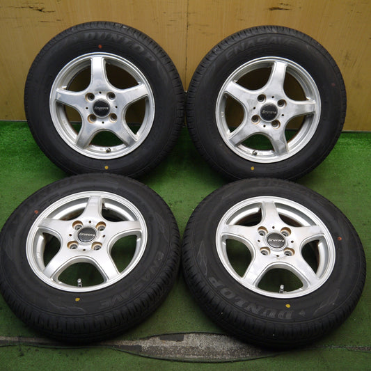 バリ溝！23年！8.5分★145/80R13 ダンロップ エナセーブ EC204 Eruvova 13インチ PCD100/4H★5080504Hノ