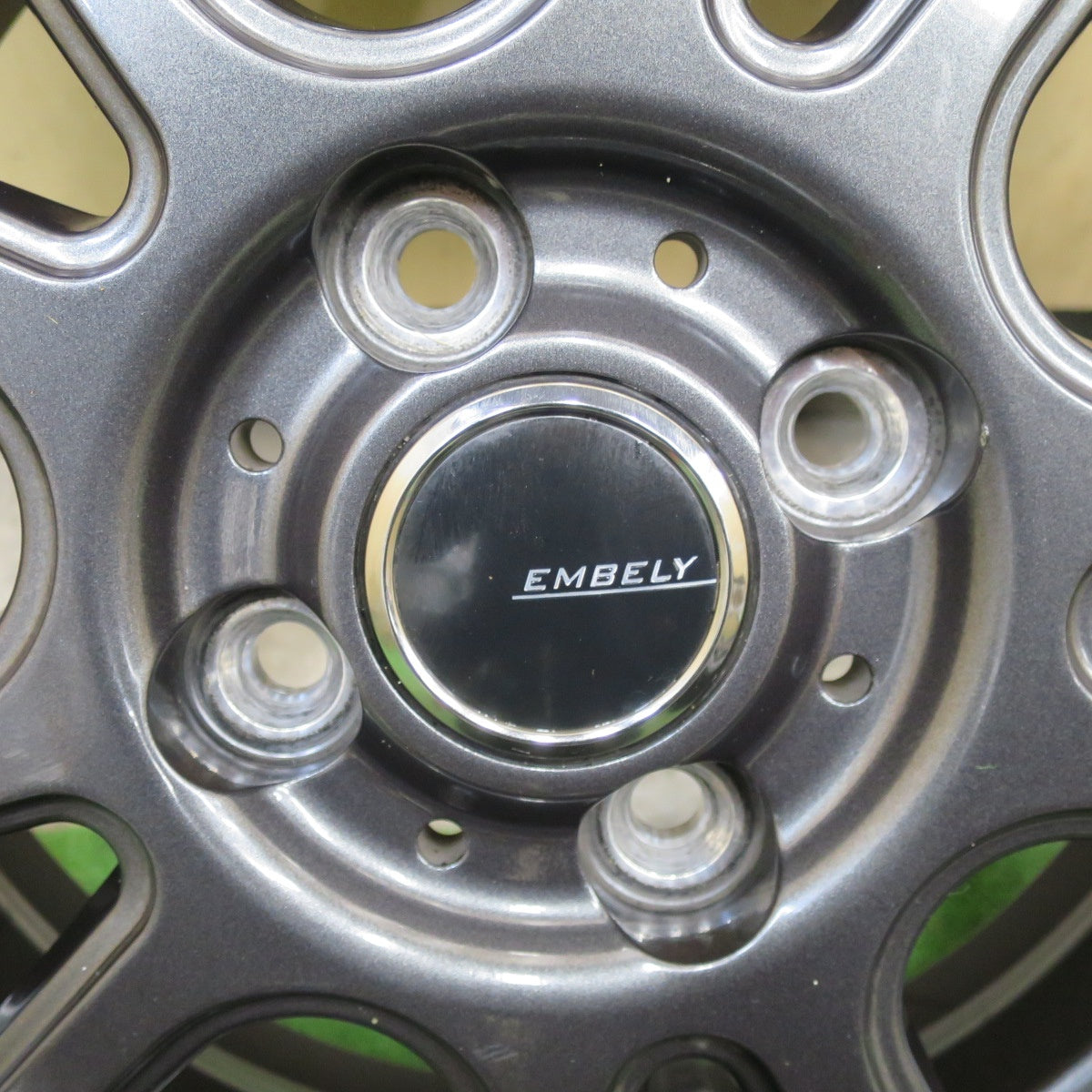 キレイ！22年★スタッドレス 155/65R14 ブリヂストン ブリザック VRX2 EMBELY 社外 アルミ 14インチ PCD100/4H★6021801TTス