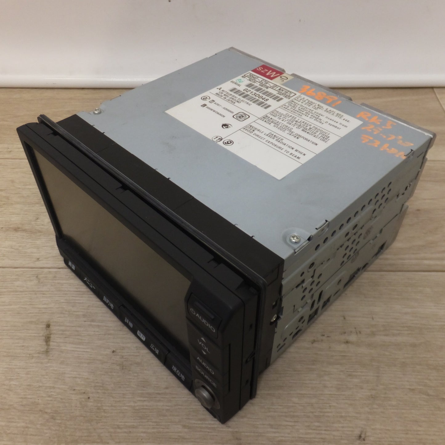 [送料無料] 現状品★三菱製 ホンダ 純正 ステップワゴン スパーダ RK1～RK6 HDDナビ 39540-SZW-J01 NH167L(28)★