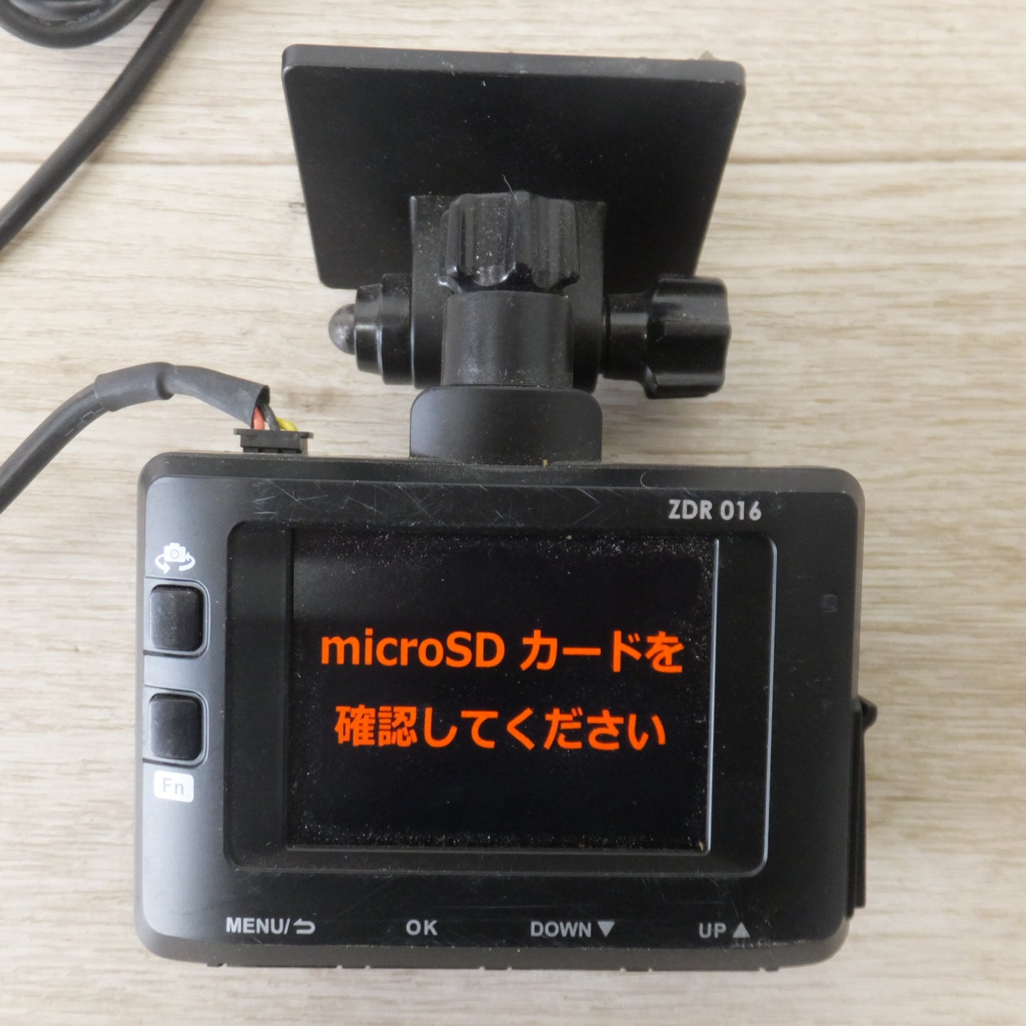 [送料無料] ★コムテック COMTEC ドライブレコーダー ZDR016 リヤカメラ SDカードなし[66]★