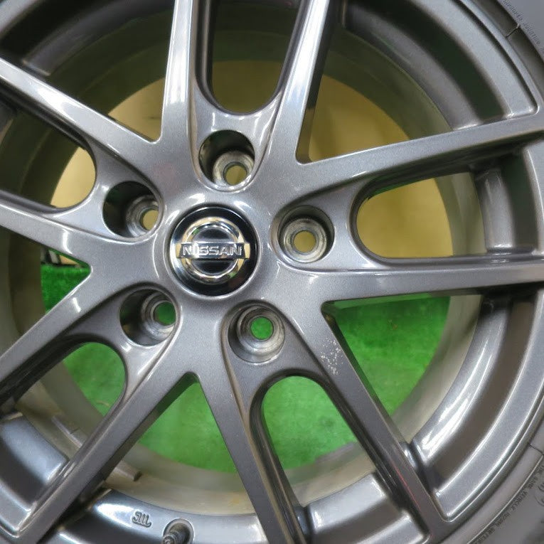 [送料無料] 4本価格★日産 リーフ 純正 エスティーロ 205/55R16 スタッドレス ミシュラン X-ICE3+ 16インチ PCD114.3/5H★4120609イス