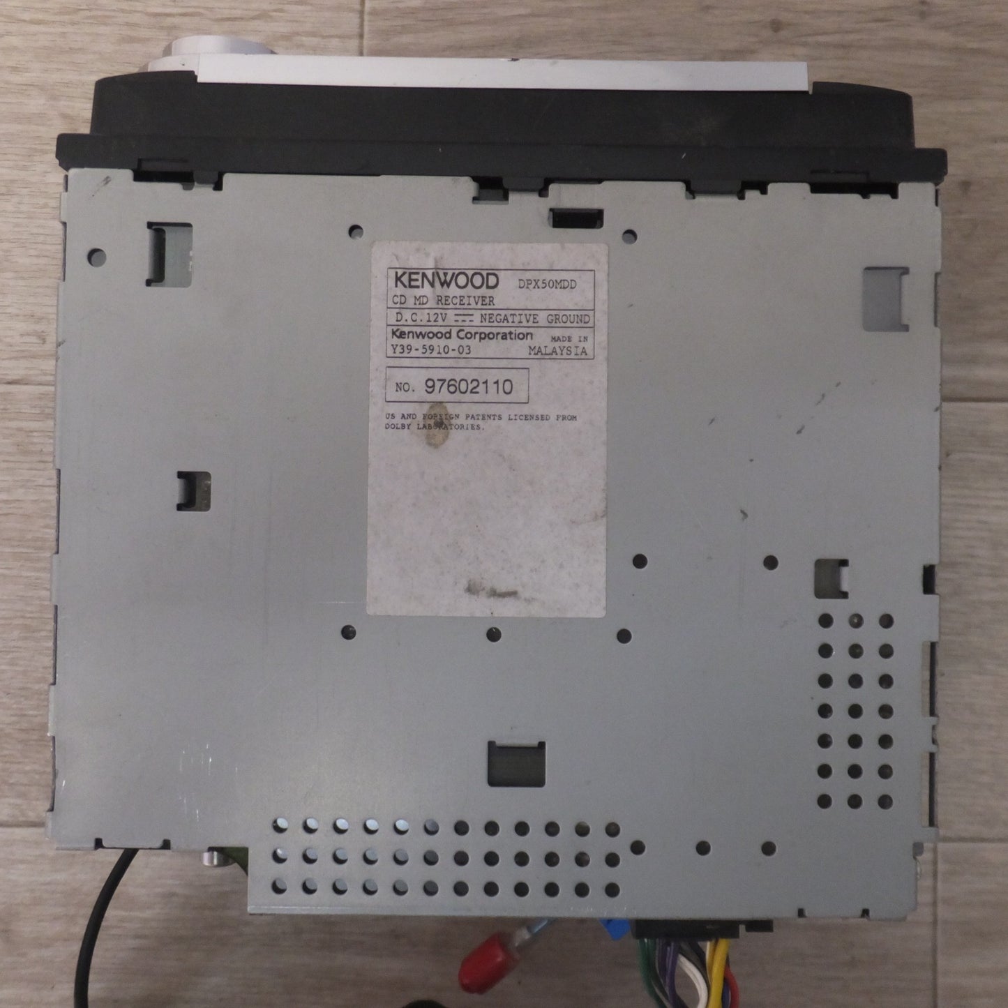 [送料無料] ★ケンウッド KENWOOD デュアルサイズCD/MDレシーバー DPX50MDD(62★