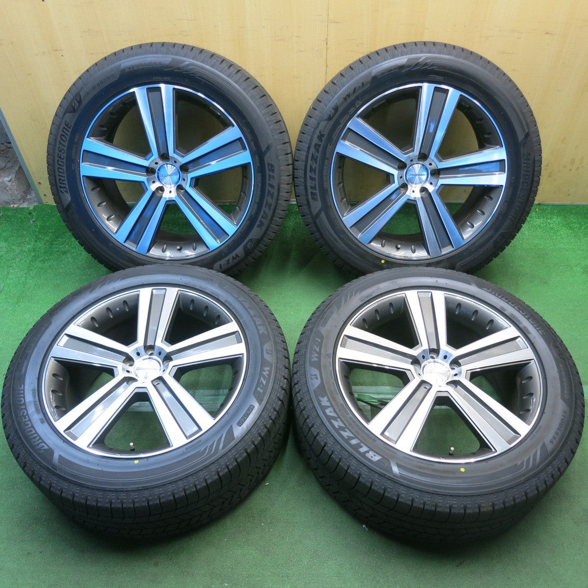 ほぼ未使用！25年！キレイ◎ベンツ 等 EuroPremium WERNER 275/50R20 スタッドレス ブリヂストン ブリザック WZ-1 ユーロプレミアム ヴェルナー 20インチ PCD112/5H◎6100403HAス