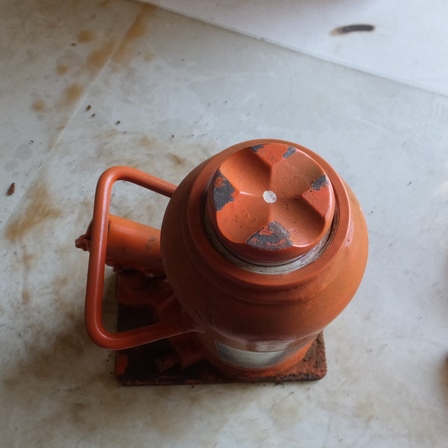 [送料無料] ◆マサダ 油圧ジャッキ MHK-15N 工具 15ton 15TON 15トン 15000kg 油圧式 だるま ダルマ オイル 点検 整備 自動車 車載(6)◆