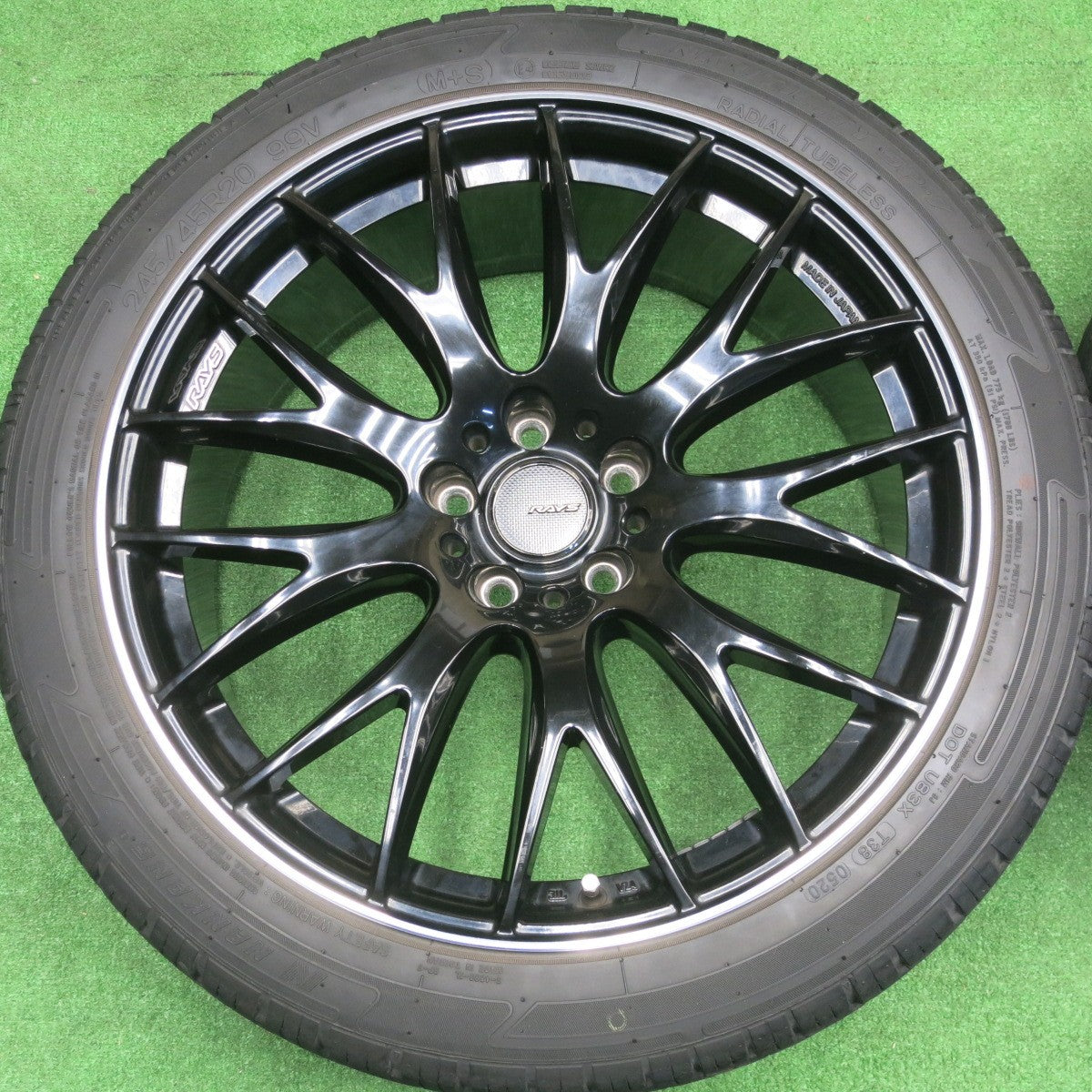 4本価格★RAYS HOMURA 2×9 245/45R20 ナンカン NK UTILITY SP-7 20インチ レイズ ホムラ 2X9 PCD114.3/5H★6021403NKノ