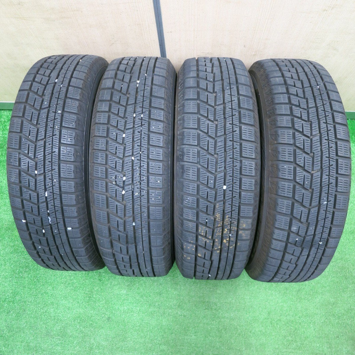 バリ溝！20年！9.5分★スタッドレス 175/70R14 ヨコハマ アイスガード iG60 BRANDLE-LINE ブランドルライン 14インチ PCD100/4H★4111503NJス