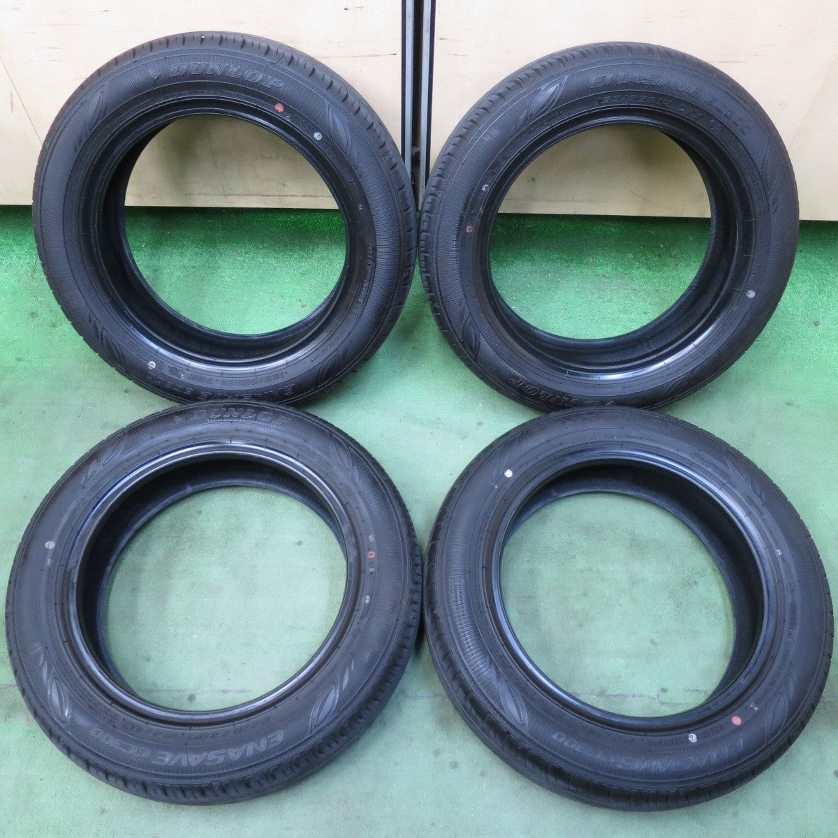 バリ溝！25年！9.5分以上★155/65R14 ダンロップ エナセーブ EC300 タイヤ 14インチ タント ワゴンR スペーシア N-BOX 等★5121703イノタ