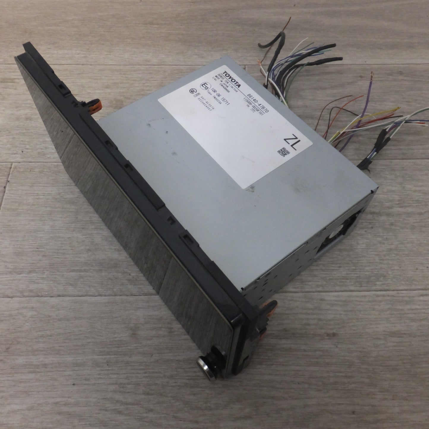 [送料無料] 現状品★デンソーテン製 トヨタ 純正 ディスプレイオーディオ 86140-47B70　トヨタ プリウス 60系(75)★