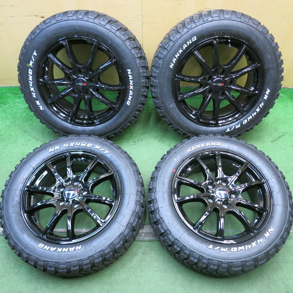 ほぼ未使用！24年！キレイ★205/60R16 ナンカン NK 4X4WD M/T FT-9 nismo SPORTSLINE ニスモ 16インチ PCD114.3/5H★5081003HAノ