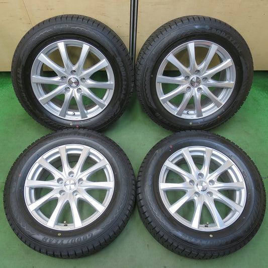 バリ溝！22年！キレイ！ほぼ10分★スタッドレス 225/60R17 グッドイヤー アイスナビ8 ravrion RS01 ラブリオン 17インチ PCD114.3/5H★5122008イス