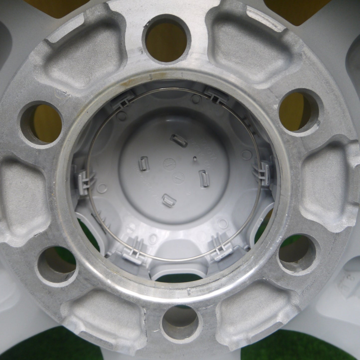 *送料無料* 新車外し★トヨタ 150系 後期 ランクル プラド 純正 ホイール 17インチ 17×7.5J PCD139.7/6H★4090309Hホ