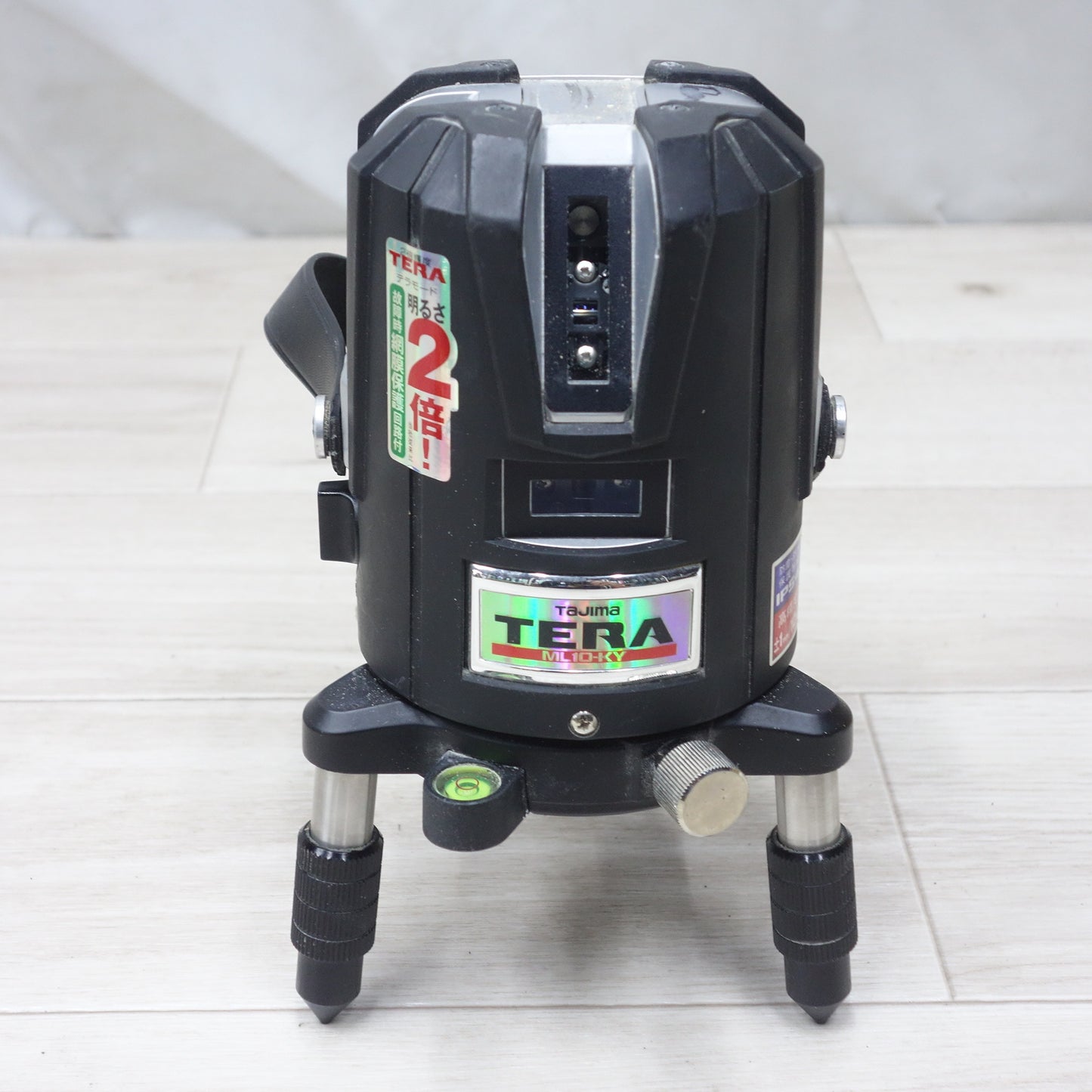 [送料無料] 三脚付き◆Tajima タジマ 2倍輝度 TERA レーザー 矩・横 墨出し器 ML10-KY テラ 墨出器 エレベーター 三脚 1500 ELV-150◆