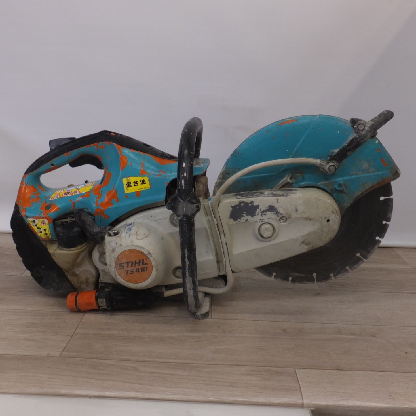 [送料無料] 岐阜発 ジャンク★スチール STIHL エンジンカットオフソー TS410　排気量 66.7cm3　使用可能研削砥石 直径 12"(305mm)★