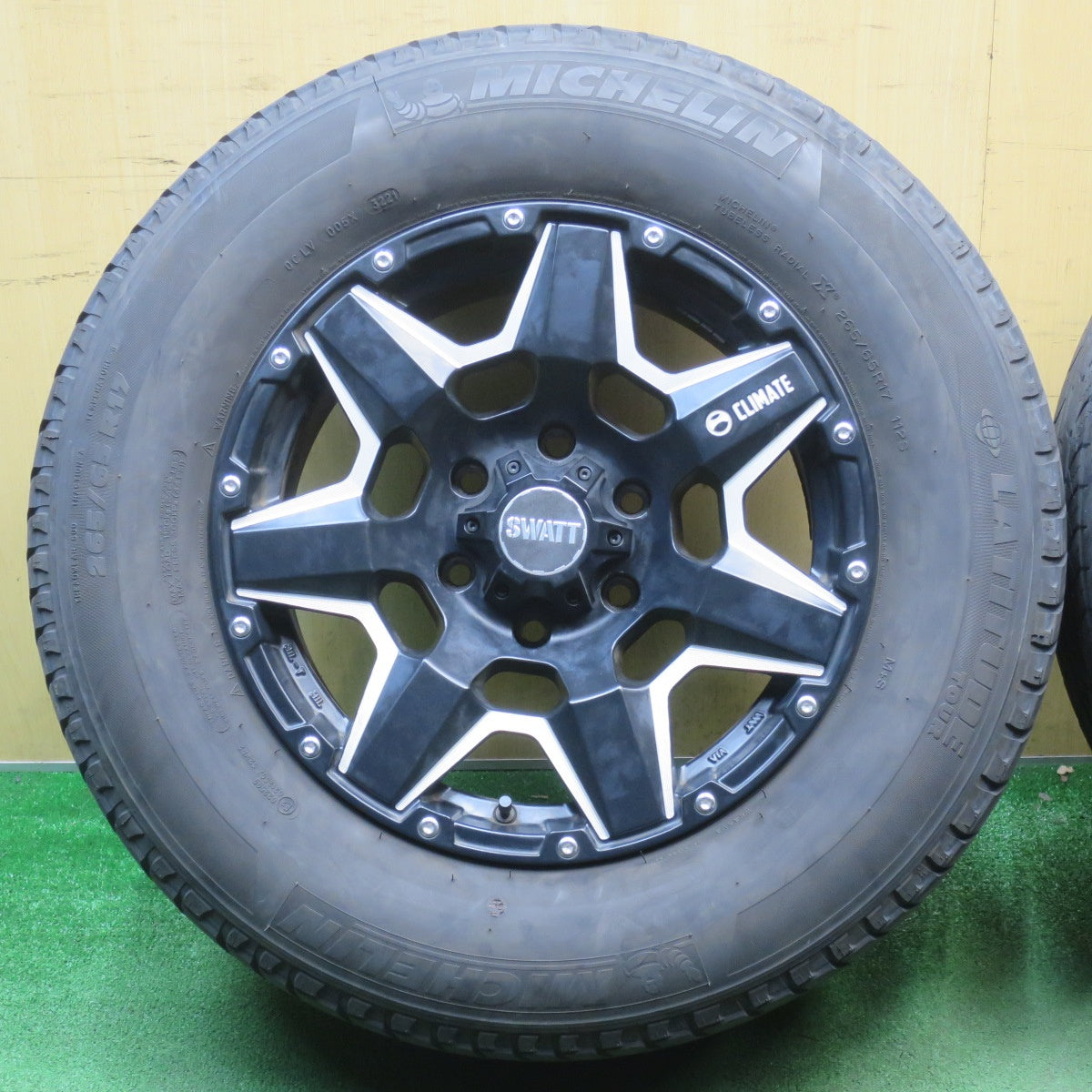 4本価格★SWATT CLIMATE 265/65R17 ミシュラン LATITUDE TOUR スワット クライメイト 17インチ PCD139.7/6H★6042104NJノ