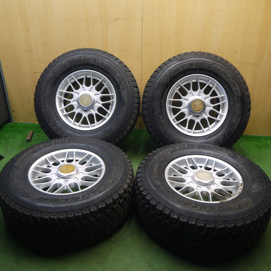 バリ溝！キレイ！9.5分★ランクル 等 275/70R16 スタッドレス ブリヂストン ウインター デューラー DM-Z2 weds ウェッズ 16インチ PCD150/5H★5091702Hス