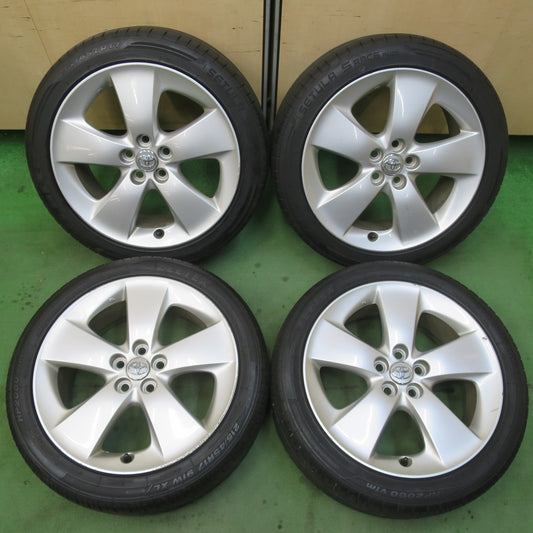 バリ溝！22年！8.5分★トヨタ 30系 プリウス S G ツーリング 純正 215/45R17 ロターラ SETULA S RACE RU01 ジーテックス HP2000 vfm 17インチ PCD100/5H★6012710イノ