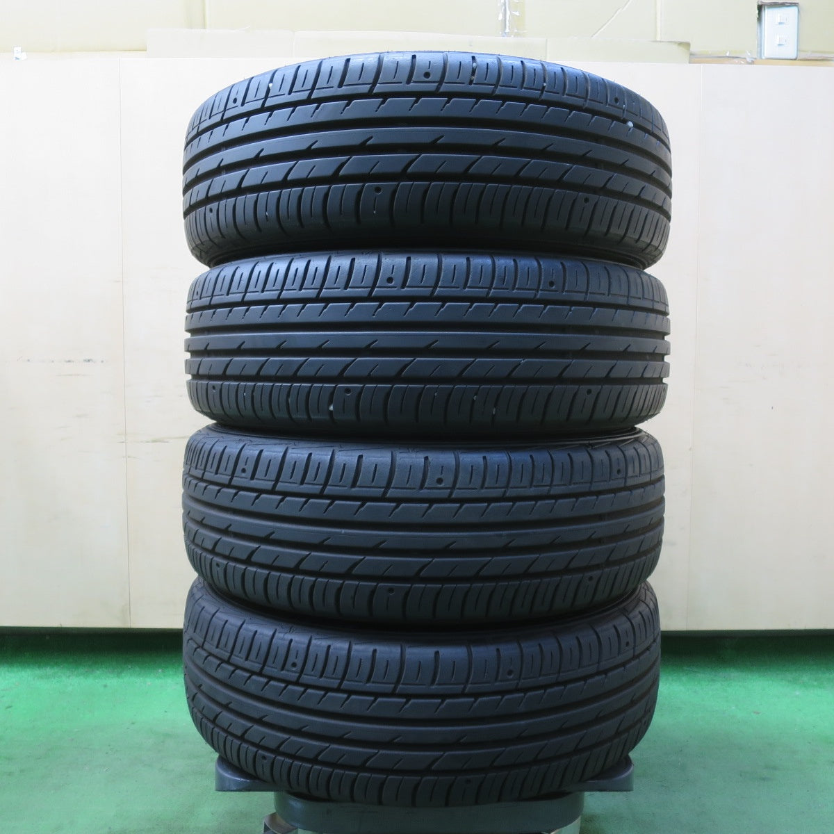 4本価格！23年★トヨタ ヴィッツ 純正 スチール 185/60R15 ファルケン ZIEX ZE914 15インチ PCD100/4H★5061104イノ