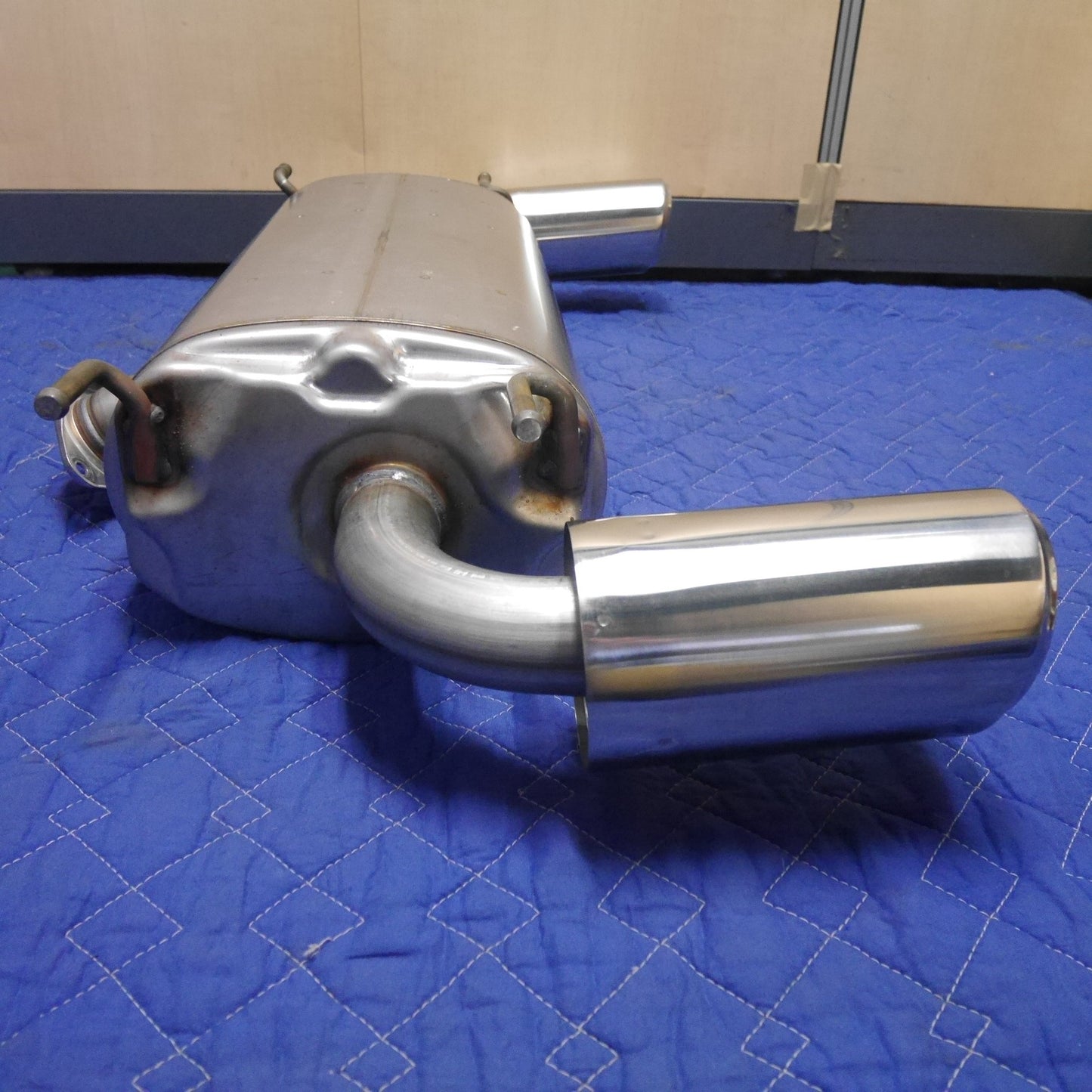 [送料無料] 新車外し☆スバル  BRZ ZD8 E型 トヨタ GR86 純正 マフラー MMCC1 SANGO リアピース カッター 排気 パーツ☆