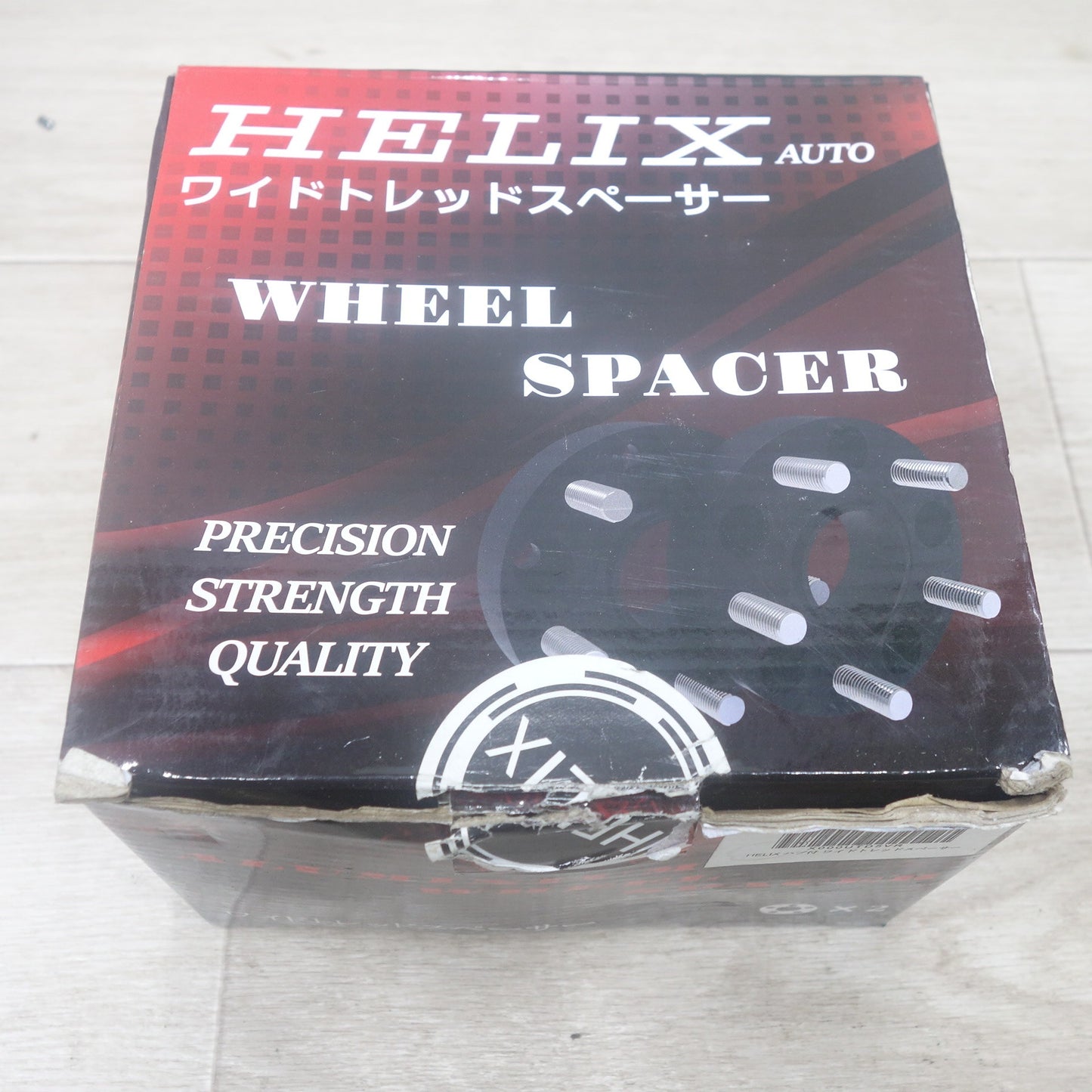 [送料無料] 2枚セット◆HELIX AUTO ワイド トレッド スペーサー PCD114.3/5H CB60.1-30mm P1.5 Φ60 ホイール スペーサー マットブラック◆
