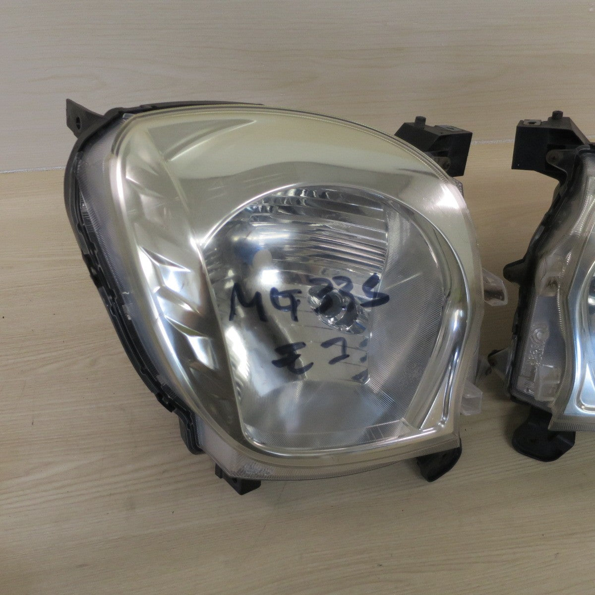 左右セット♪日産 MG33S モコ 純正 ハロゲン ヘッドライト P9638 STANLEY 907-38200 ヘッドランプ 照明 カー パーツ♪