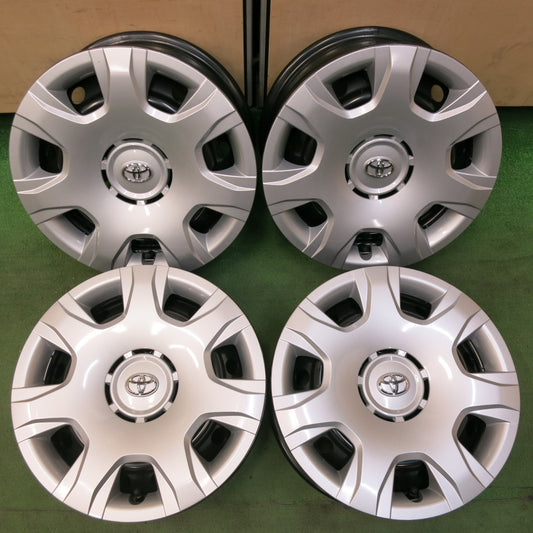 新車外し！付属品付き★トヨタ 200系 ハイエース 純正 スチール ホイール 15インチ 15×6J PCD139.7/6H★5041818SYホ