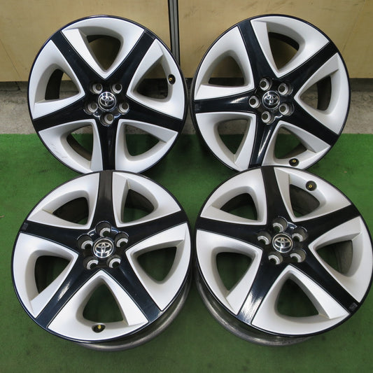 4本価格★トヨタ 50系 プリウス ツーリング 純正 ホイール 17インチ 17×7J PCD100/5H★6060802NGホ