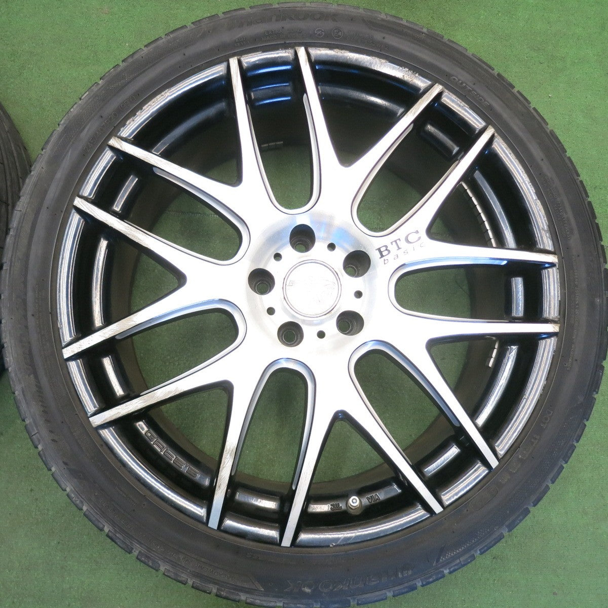 4本価格！23年★Balken BTC basic 245/40R20 ハンコック ベンタス S1 evo3 ヴァルケン 20インチ PCD114.3/5H★6051707HAノ
