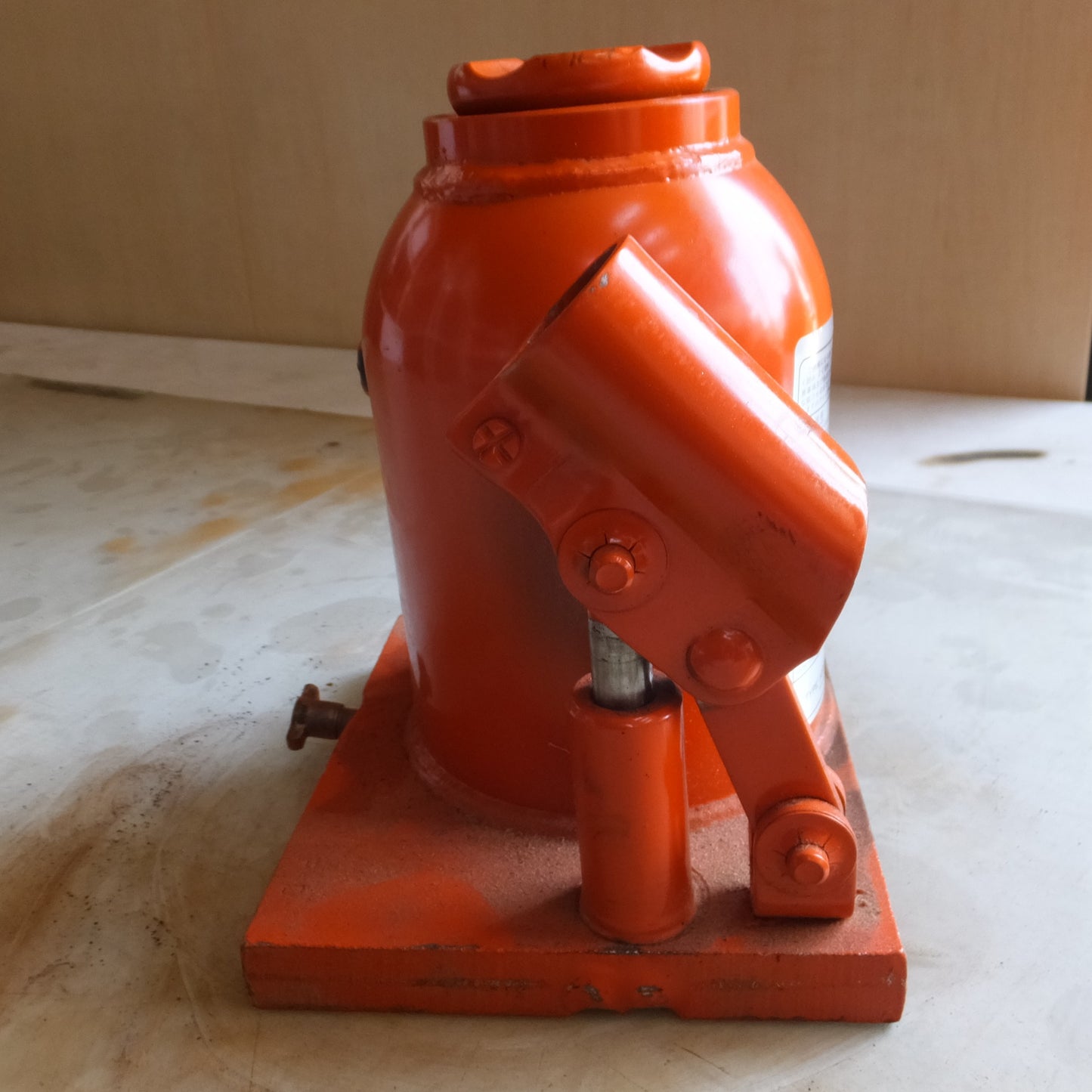 [送料無料] ◆マサダ 油圧ジャッキ HPB-15 工具 15ton 15トン 15TON 15000kg 油圧式 だるま ダルマ オイル 自動車 車載 点検 整備 MASADA(7)◆