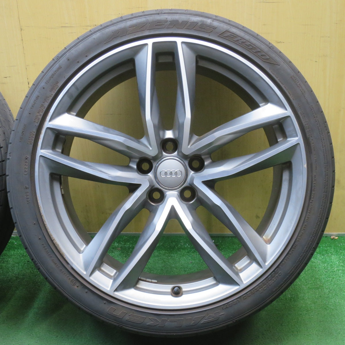 4本価格◎アウディ A7 純正 オプション 265/35R20 ファルケン アゼニス FK510 20インチ PCD112/5H◎6072404NJノ
