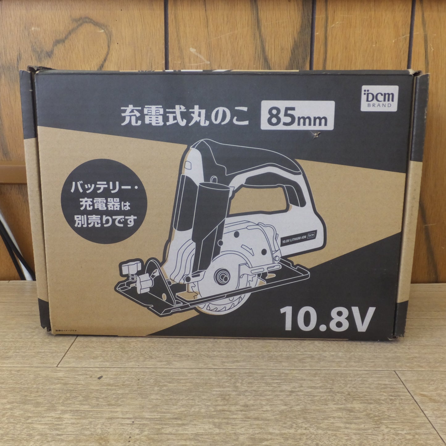 [送料無料] ★DCM 充電式丸のこ 85mm T-CS108V　バッテリー T-BP108V15A　充電器 T-CH108V　10.8V セット★