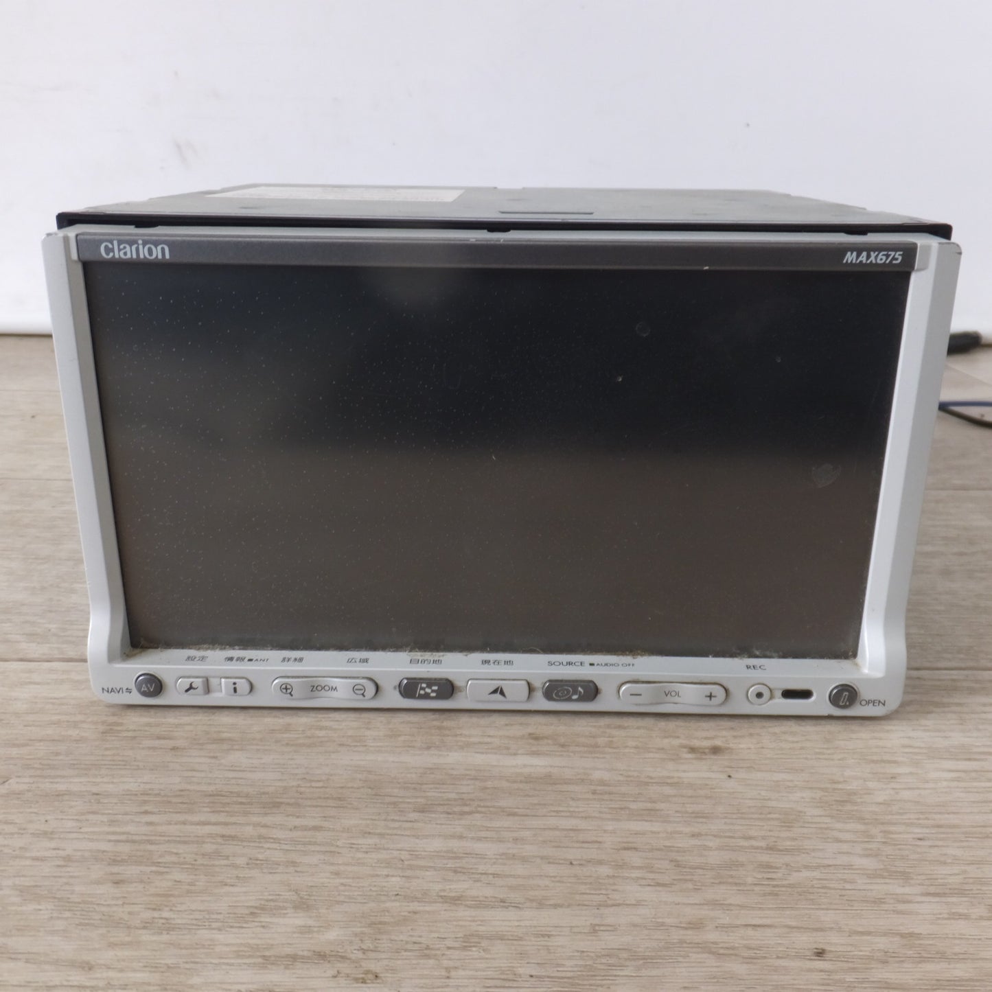[送料無料] ★クラリオン Clarion タッチパネル AV-Naviシステム MAX675(13)★