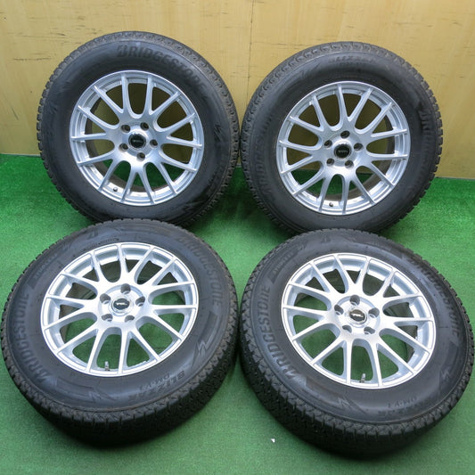 バリ溝！22年！キレイ！9.5分★スタッドレス 225/65R17 ブリヂストン ブリザック DM-V3 TOPRUN トップラン 17インチ PCD114.3/5H★5121402HAス