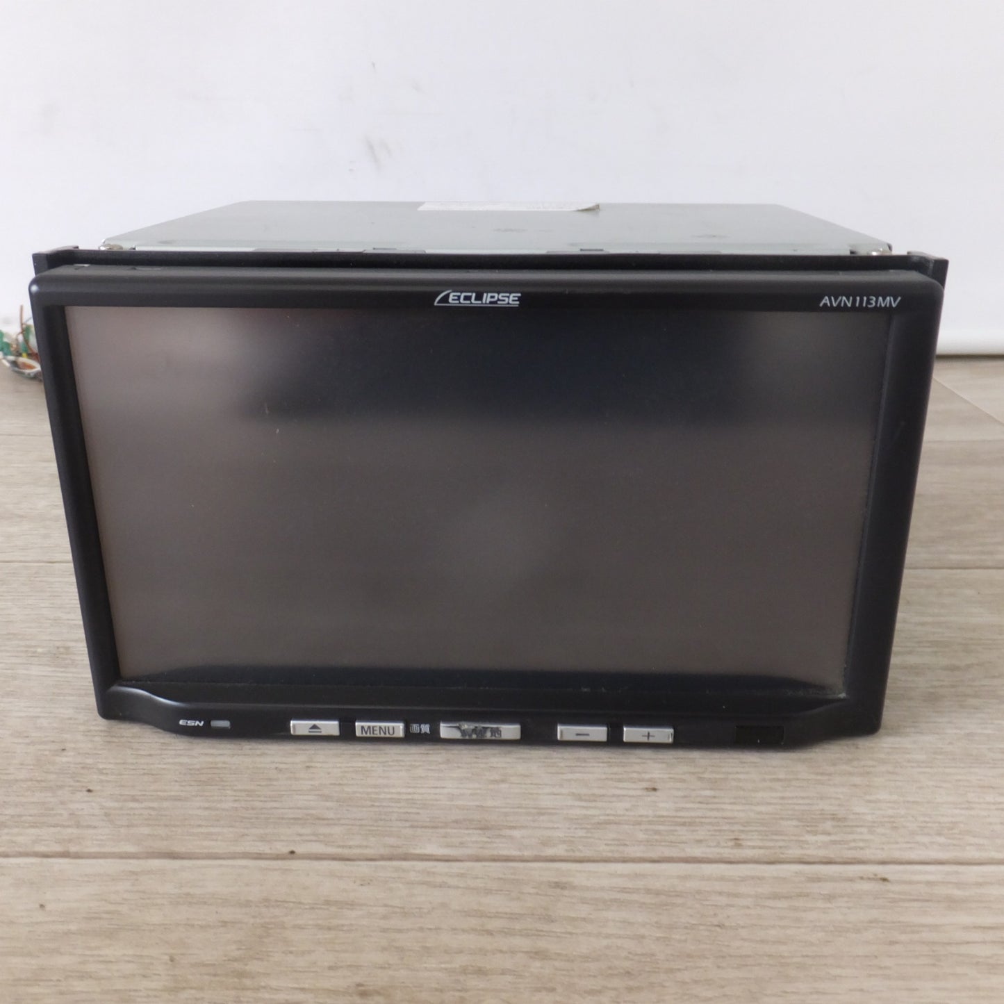 [送料無料] 現状品★富士通テン イクリプス ECLIPSE メモリーナビゲーション AVN113MV セキュリティロック[76]★