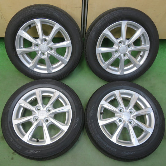 キレイ★ダイハツ タント ムーヴ 等 純正 155/65R14 ダンロップ エナセーブ EC300+ 14インチ PCD100/4H★6051310イノ