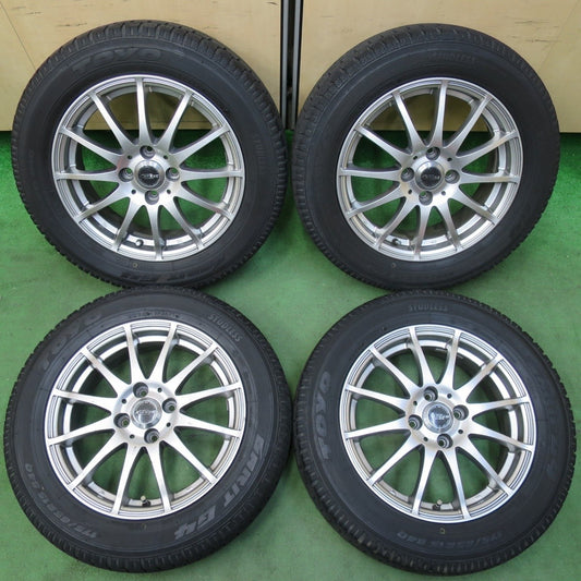 4本価格★スタッドレス 175/65R15 トーヨー ガリット G4 X CROSS SPEED PREMIUM クロススピード PCD100/4H★5012709イス