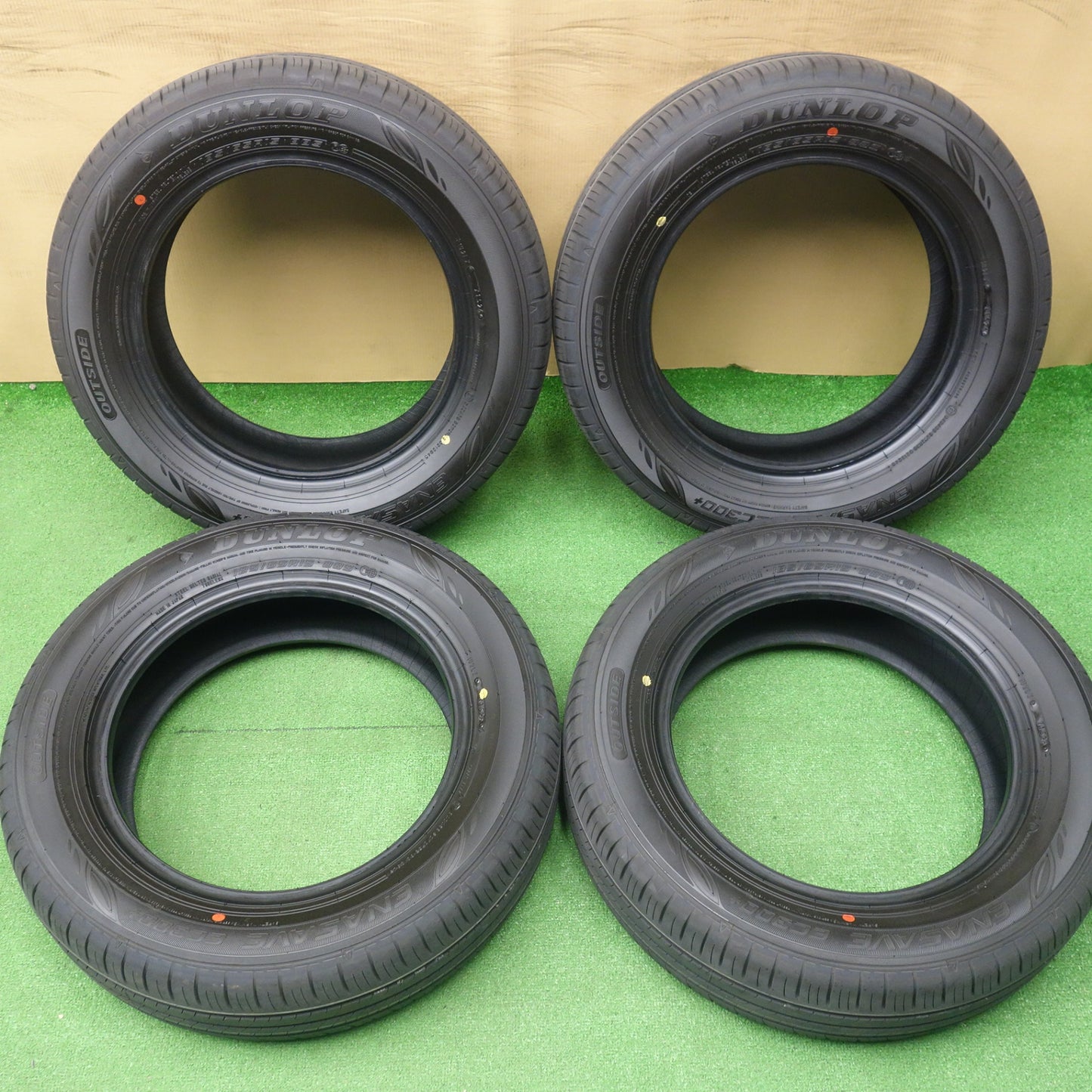 新車外し！26年★185/65R15 ダンロップ エナセーブ EC300+ タイヤ 15インチ アクア フリード シエンタ 等★6052901KTノタ
