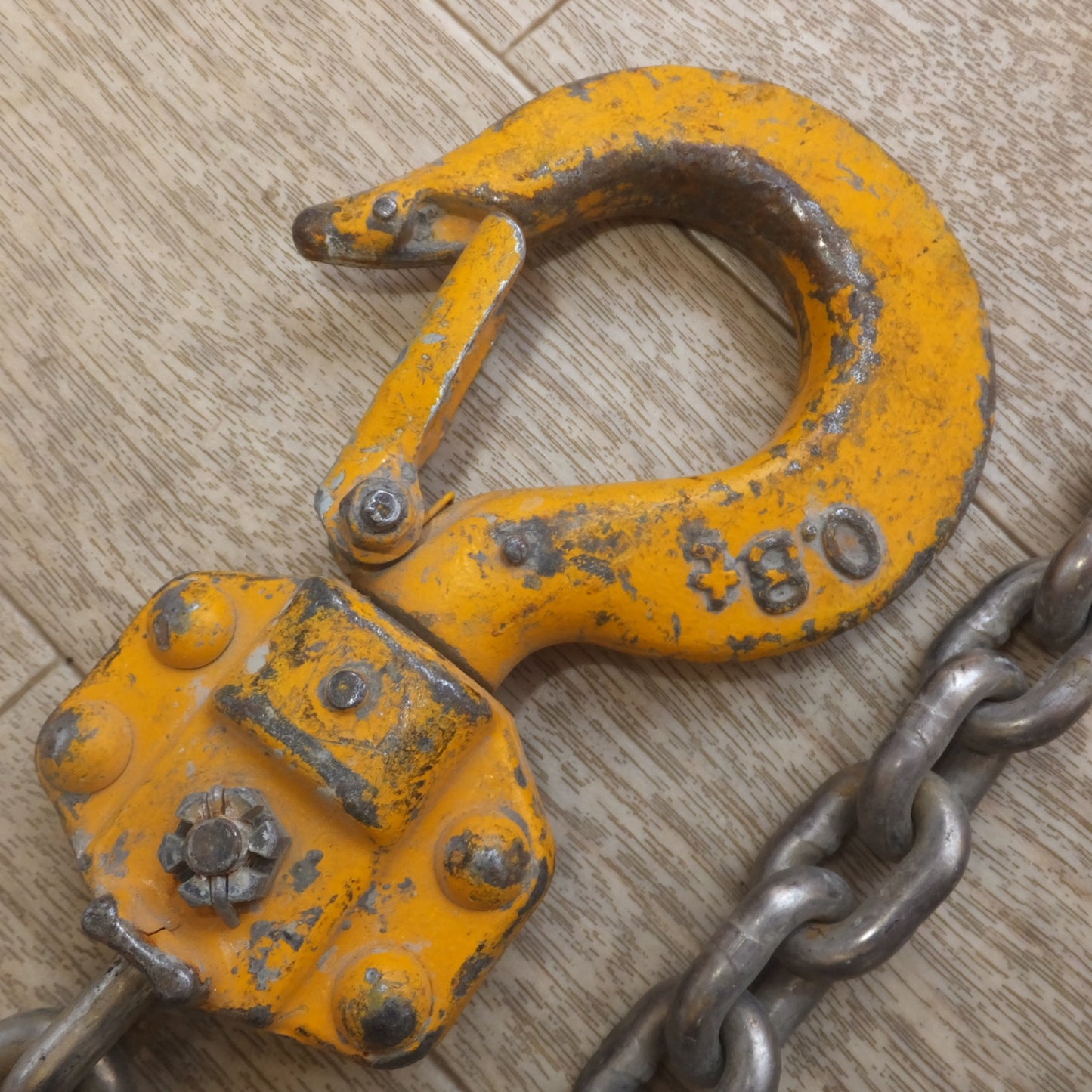 [送料無料] ★キトー KITO レバーブロック L5A LB008 0.8t　CHAIN V-5.6×15.7mm★