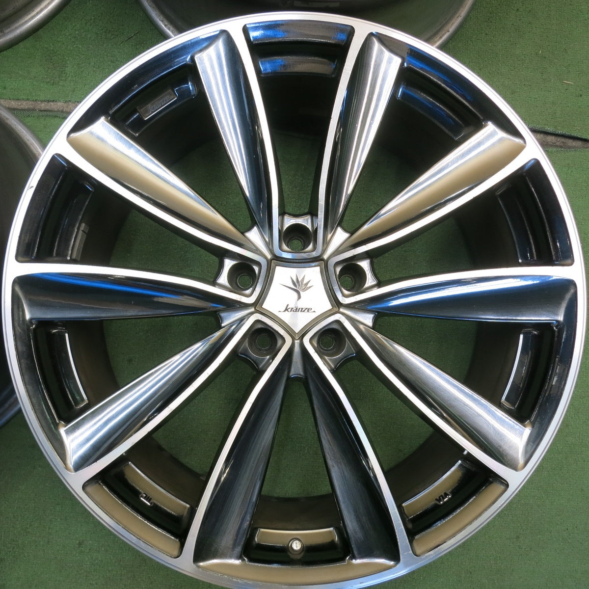 4本価格◎Kranze Chrishna 20インチ ホイール クレンツェ クリシュナ 20×8.5J PCD114.3/5H◎6080901HAホ
