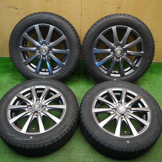 キレイ★スタッドレス 155/65R14 ブリヂストン ブリザック VRX MANARAY SPORT マナレイ スポーツ 14インチ PCD100/4H★5111710Hス