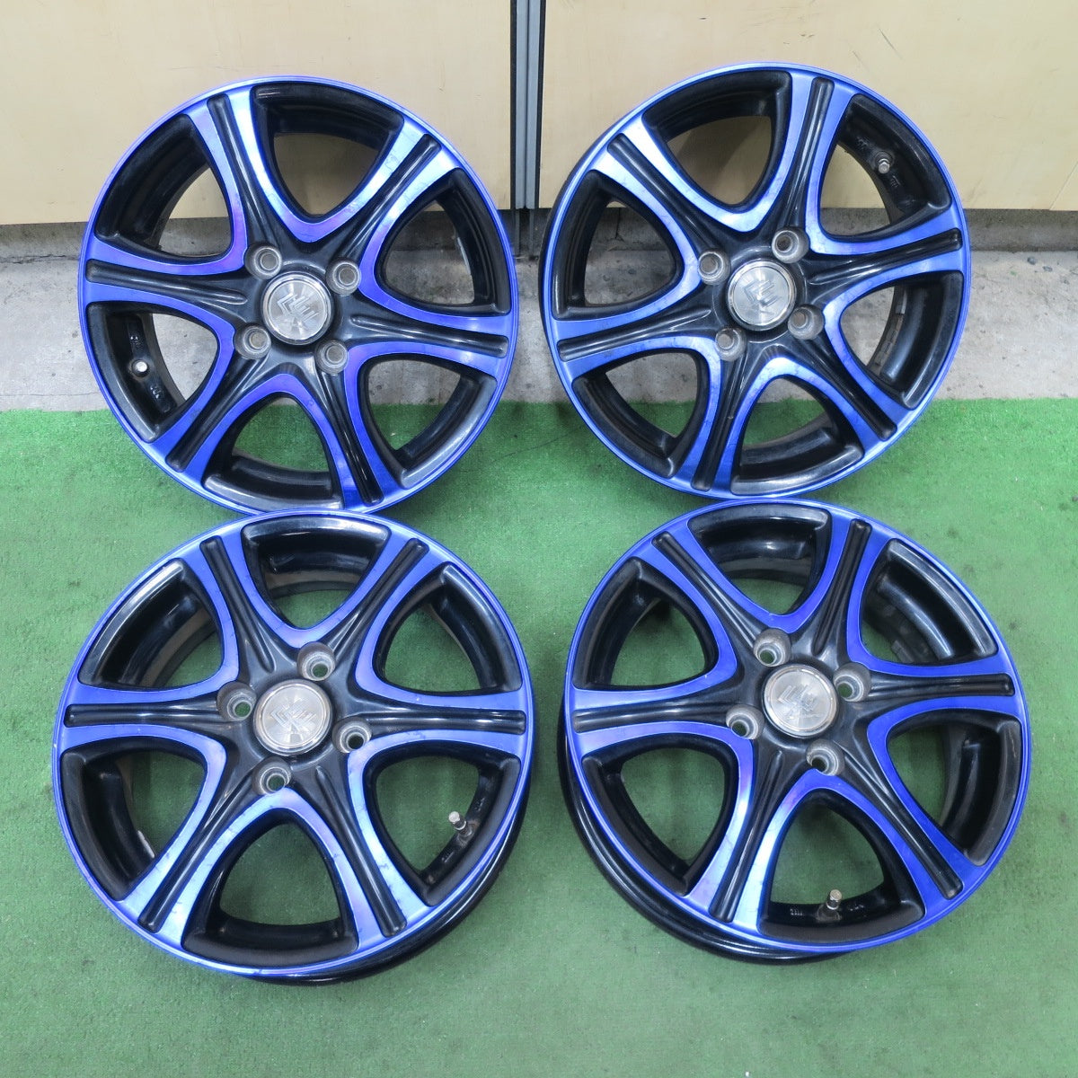 4本価格★CEREBRO X6 セレブロ 14インチ ホイール トピー実業 TOPY 14×4.5J PCD100/4H★6020303ナホ