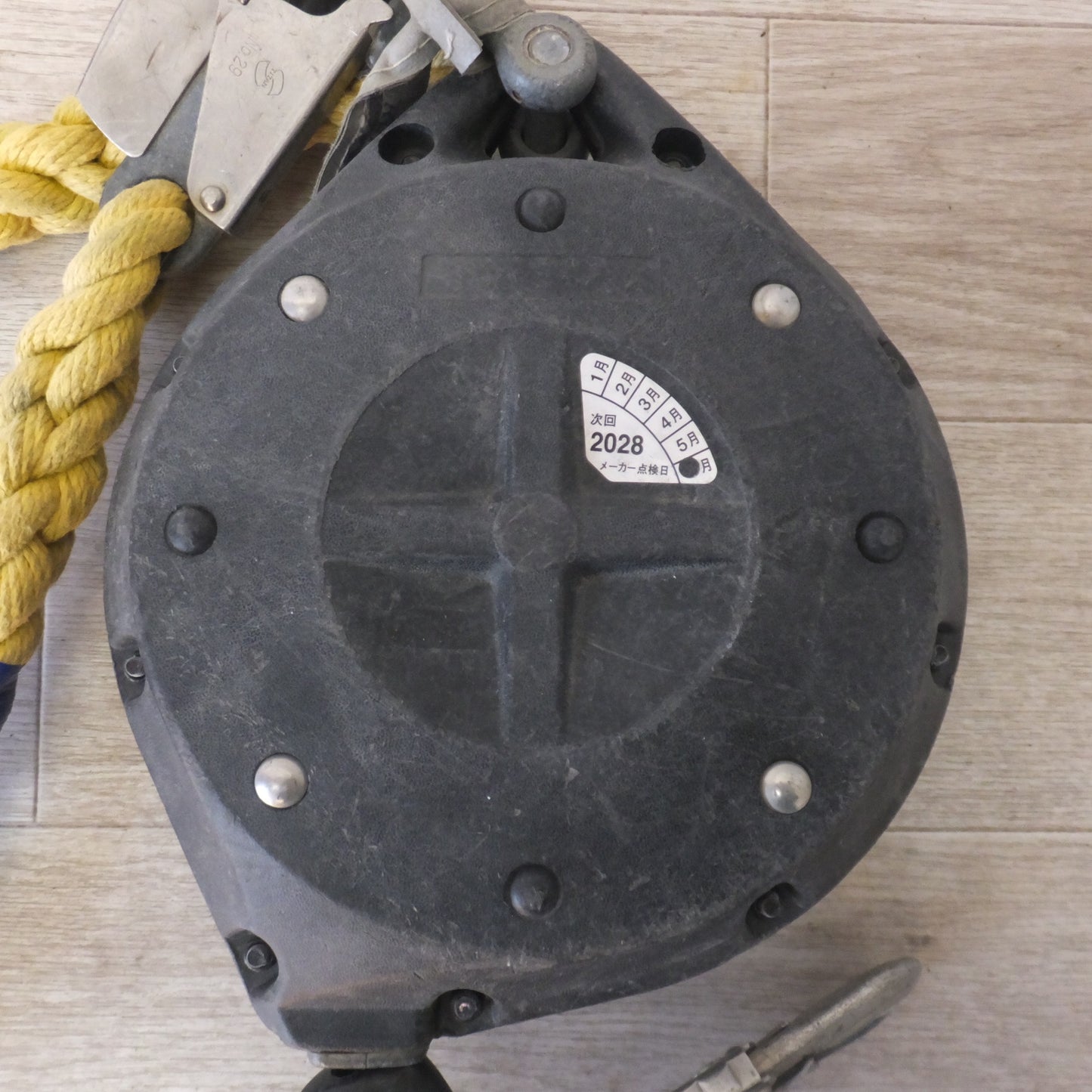 [送料無料] ★キョーワ KYOWA キョーワ式 安全ブロック SAFETY BLOCK ワイヤロープタイプ LB-12 12m　最大使用質量 85kg(10)★