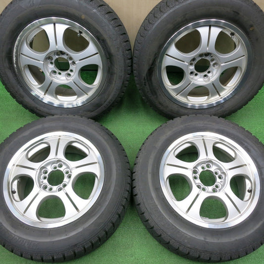バリ溝！20年！キレイ！8.5分★スタッドレス 195/65R15 ブリヂストン アイスパートナー2 社外 アルミ 15インチ PCD100 114.3/5H マルチ★4121804NJス
