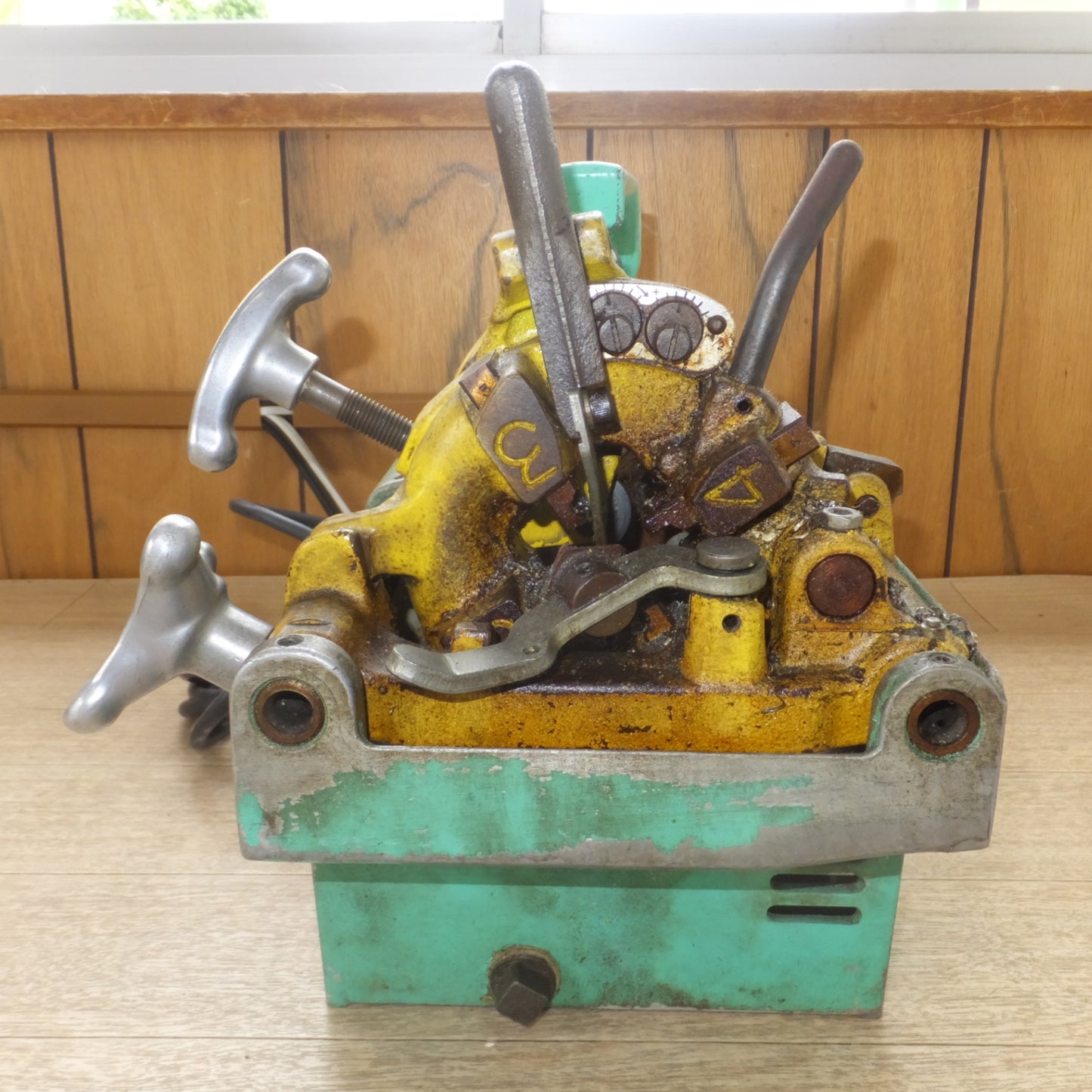 [送料無料] ★レッキス工業 REX パイプマシン しぶろく君 N20AIII　PIPE THREADING MACHINE　100V★