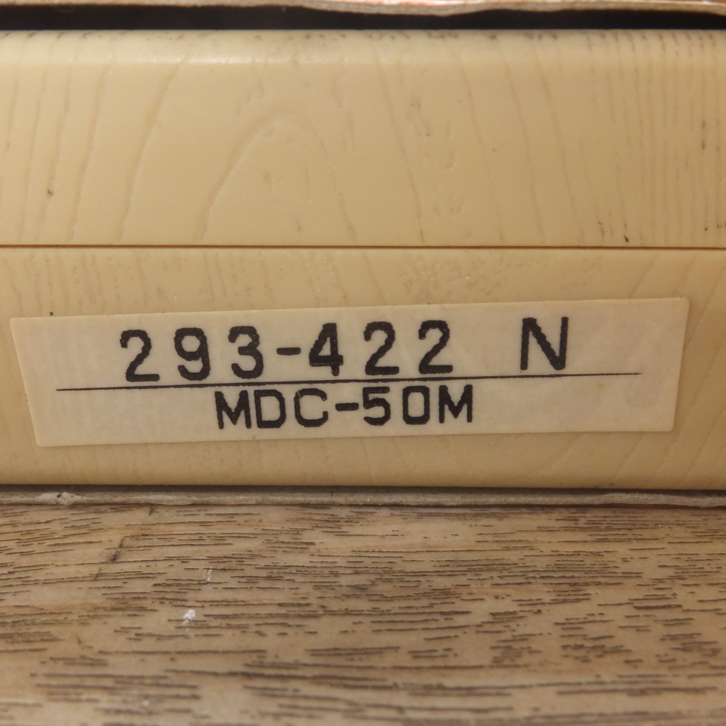 [送料無料] 現状品★ミツトヨ Mitutoyo デジマチック マイクロメーター DIGIMATIC MICROMETER 293-422 MDC-50M★