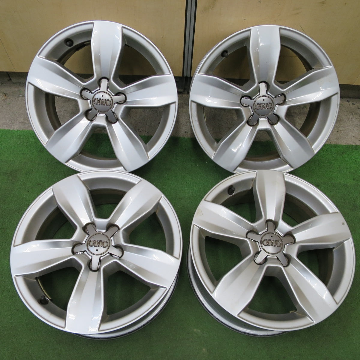 4本価格★アウディ A1 8X 純正 ホイール 15インチ 15×6.0J PCD100/5H★6020701NGホ