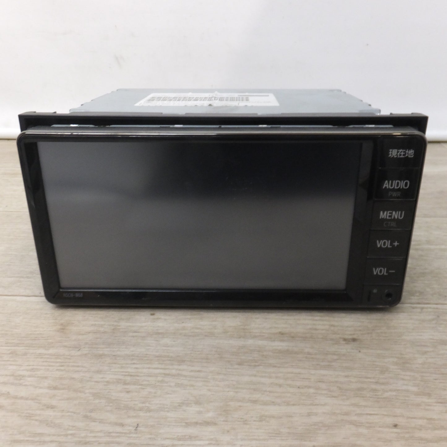 [送料無料] 現状品★パナソニック製 トヨタ 純正 SDナビゲーション NSCN-W68 08605-00B60　セキュリティロック(49)★