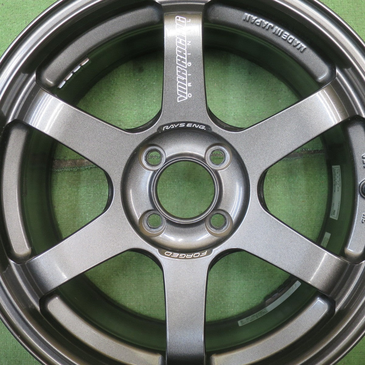 キレイ★RAYS VOLK RACING TE37SONIC 鍛造 16インチ ホイール レイズ ボルクレーシング 16×7J PCD100/4H★6070802NJホ