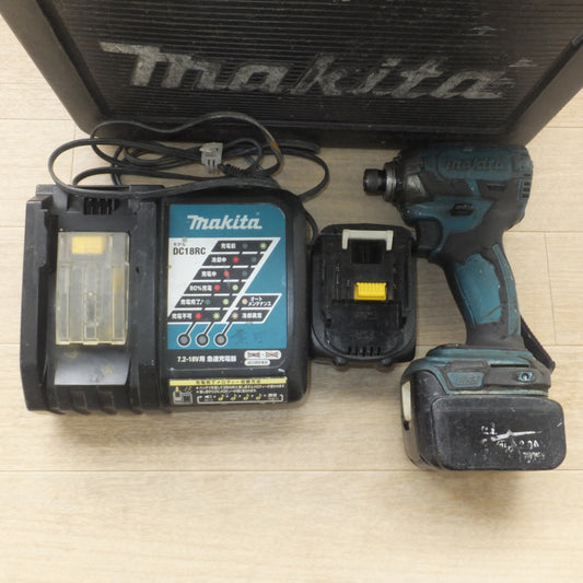 [送料無料] ジャンク★マキタ makita 充電式インパクトドライバ TD137DRTX(?) 14.4V★